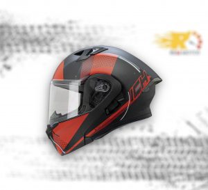 Casco moto ich 3120 abatible sight rj con sun visor