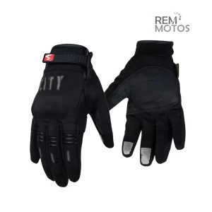 Guantes para Moto Madbike City Touch Negro