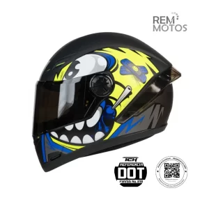 Casco integral moto ICH 501sp dood