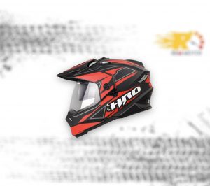 Casco moto hro mx-330dv capsul rj tr multipropósito