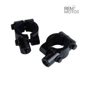 Soporte para espejo manillar volante moto hilo 10mm