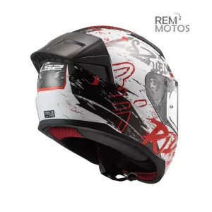 casco-integral-moto-LS2-rojo