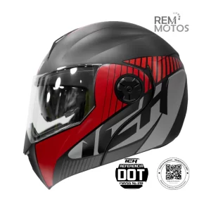 Casco abatible moto certificado ICH 3110