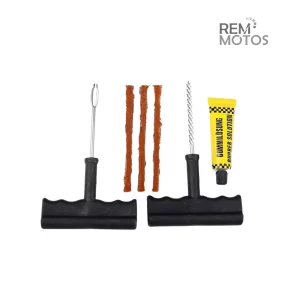 Set de Reparación de Neumático Tubular – Kit Completo