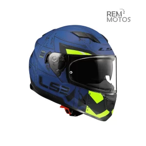 casco integral LS2 320 azul