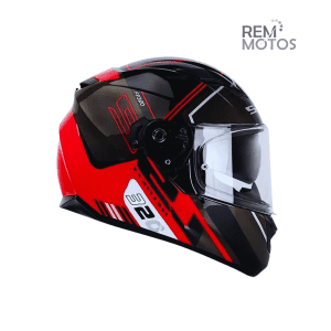 casco integral LS2 320 rojo negro