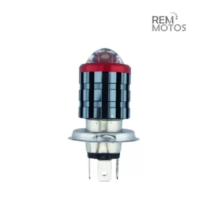 Ampolleta H-4 LED Para Moto Ojo De Ángel 20W