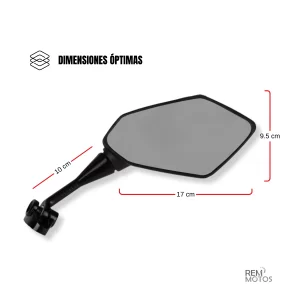 Espejos para carenado de moto - Imagen 4